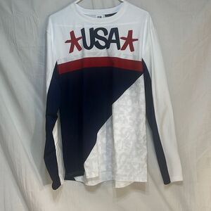 ‎Spyder Men's USA Snow Crew Jersey- NWT